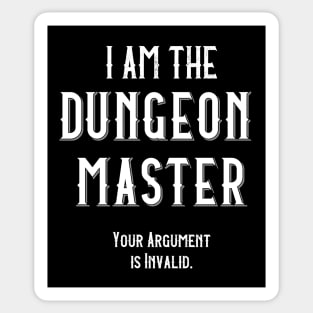 I am the Dungeon Master Sticker